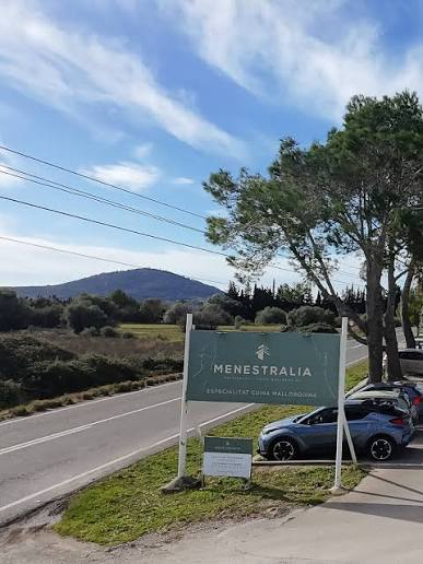 Cartel de Menestralia en la Ma-13